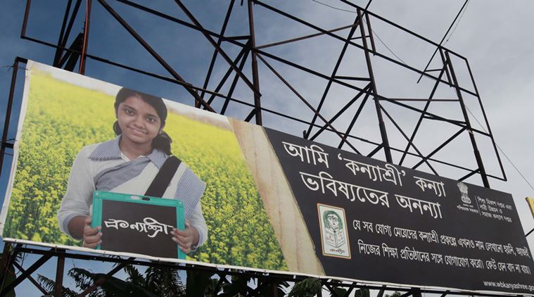 west bengal, Kanyashree scheme, bengal kanyashree scheme, tmc kanyashree scheme, mamata kanyashree scheme, kanyashree money criteria, child marriage kanyashree scheme, bengal child marriage, west bengal polls, west bengal elections, west bengal news, education news, india news, latest news