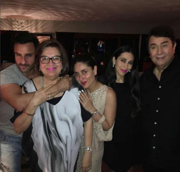 Karisma Kapoor, Kareena Kapoor, Saif Ali Khan, Babita birthday, Randhir Kapoor