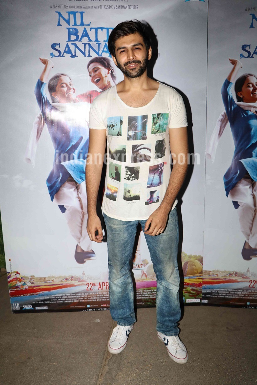 Nil Battey Sannata, Nil Battey Sannata Screening, Swara Bhaskar, Richa Chadha, Bhumi Pednekar, Mandana Karimi, Patralekhaa, Rajkummar Rao, Ashwini Iyer tiwari, Nitesh Tiwari, Sonal Chauhan, Nil Battey Sannata Screening pics