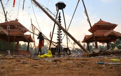 kerala, kerala temple fire, fire at kerala temple, kollam, kollam fire, kollam temple fire, Puttingal Temple, kerala temple fire updates, kerala news, kerala fire updates, india news