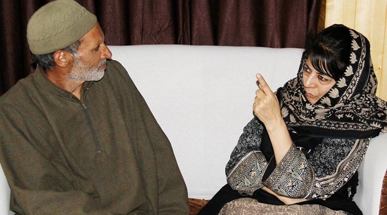 Mehbooba Mufti, Handwara fallout, Handwara, Handwara incident, Handwara Molestation, J&K Molestation, J&K girl Molestation, Handwara incident, Handwara fallout, J&K violence, J&K tension, Handwara clashes, Handwara girl, Handwara army, Handwara army molestation, Handwara news, Jammu Kashmir news, India news