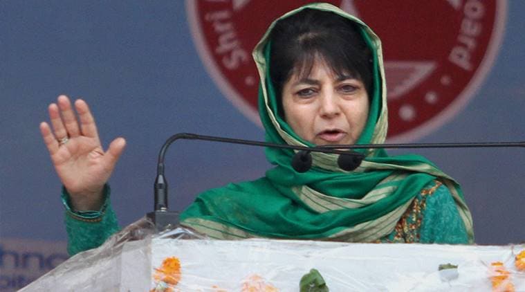 Jammu and Kashmir Chief Minister Mehbooba Mufti
