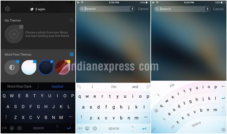 Microsoft Word Flow keyboard, Flow Keyboard iOS, Microsoft iOS keyboard, Microsoft, Flow keyboard, SwiftKey, Microsoft Word Flow keyboard for iOS, App Store, iOS keyboard, virtual keyboard, tech news, technology