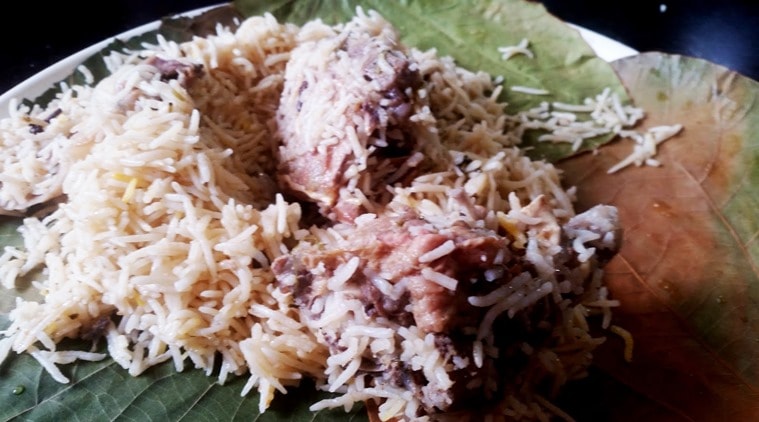 Mutton Biriyani at Hotel Subhani. (Photo: foodaholix.in)