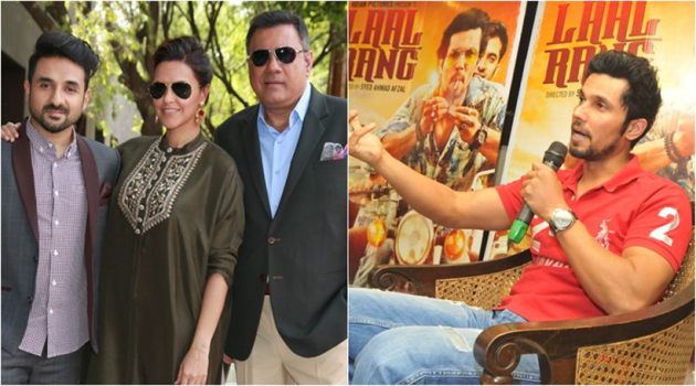 neha dhupia, randeep hooda, boman irani, vir das, laal rang, santa banta pvt ltd, neha dhupia pics, randeep hooda pics, boman irani pics, vir das pics, entertainment