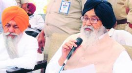 Parkash Singh Badal, punjab cm parkash singh badal, deputy cm punjab, deputy cm sukhbir singh badal, jagdish gagneja, rss, bargari case, punjab news