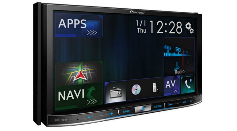 Pioneer, Apple CarPlay, in car entertainment system, in-car navigations device, in car navigation devices, gadgets, technology
