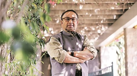 Prof Pranab Bardhan - Express Photo By Amit Mehra 24 March 2016