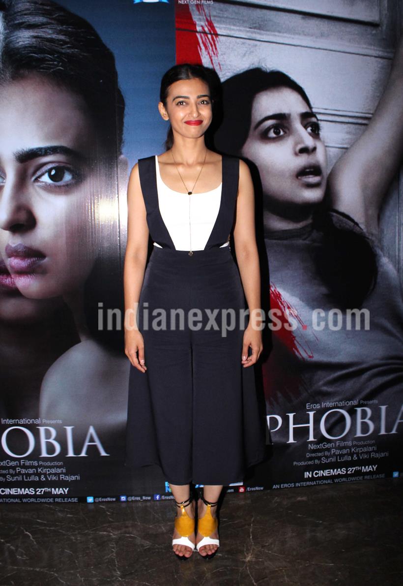 Radhika Apte, Phobia, Radhika Apte FILM, Phobia trailer launch, Phobia radhika, Radhika Apte upcoming film, entertainment news
