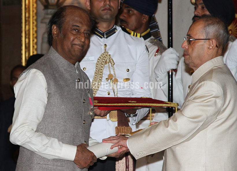 Rajinikanth, Padma Vibhushsan Rajinikanth