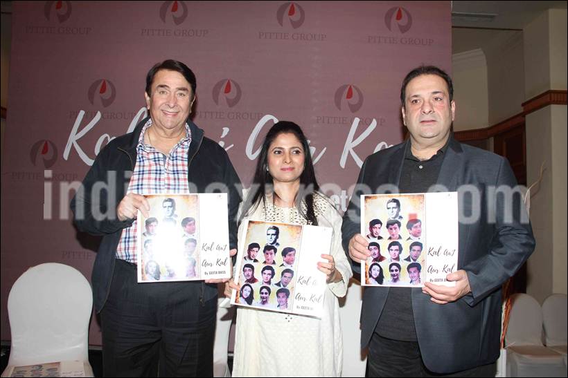 Randhir Kapoor, Rajiv kapoor, Randhir Kapoor Kal Aaj Aur Kal, Kal Aaj Aur Kal book launch, Kal Aaj Aur Kal, Kal Aaj Aur Kal cast, Randhir Kapoor films, Randhir Kapoor works, Randhir Kapoor family, entertainment photos