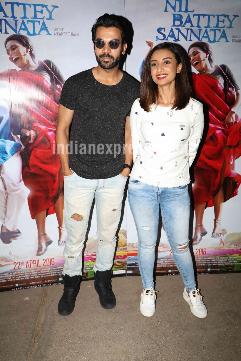 Nil Battey Sannata, Nil Battey Sannata Screening, Swara Bhaskar, Richa Chadha, Bhumi Pednekar, Mandana Karimi, Patralekhaa, Rajkummar Rao, Ashwini Iyer tiwari, Nitesh Tiwari, Sonal Chauhan, Nil Battey Sannata Screening pics