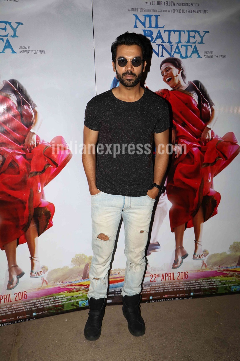 Nil Battey Sannata, Nil Battey Sannata Screening, Swara Bhaskar, Richa Chadha, Bhumi Pednekar, Mandana Karimi, Patralekhaa, Rajkummar Rao, Ashwini Iyer tiwari, Nitesh Tiwari, Sonal Chauhan, Nil Battey Sannata Screening pics