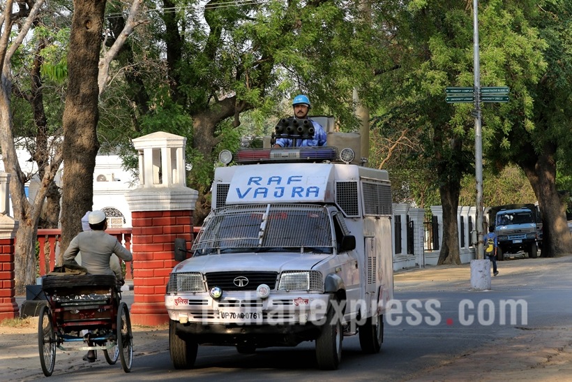 Ravi kanojia, Photojournalist Ravi Kanojia, Ravi kanojia photos, Ravi kanojia recent photos, Ravi Kanojia indian express photojournalist, Ravi Kanojia's accidental death, aligarh, aligarh muslim university, amu, amu violence, amu clashes, amu student clashes, amu student death, amu student killed, amu clashed student killed, amu violence photos, amu student clash photos, india news, education news, aligarh news, uttar pradesh news, latest news