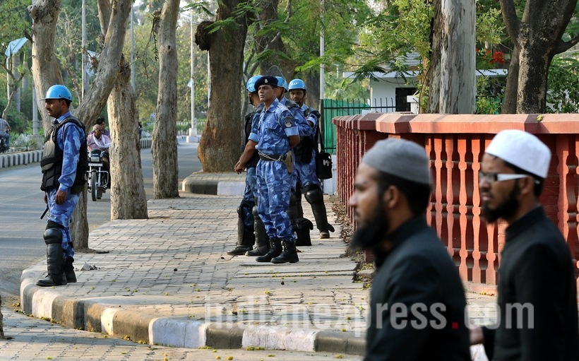 aligrah, aligarh muslim university, amu, amu violence, amu clashes, amu student clashes, amu student death, amu student killed, amu clashed student killed, amu violence photos, amu student clash photos, india news, education news, aligarh news, uttar pradesh news, latest news