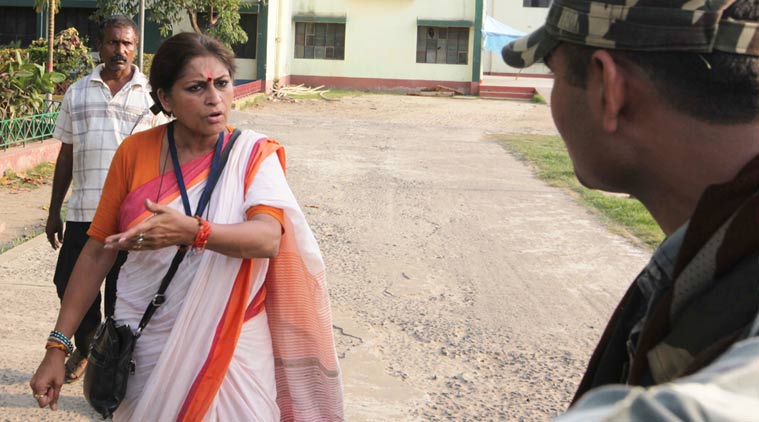 west bengal, west bengal polls, roopa ganguly, rupa ganguly, roopa assualt case, roopa ganguly tmc worker assault case, west bengal news, elections news, india news, latest news
