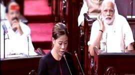 Rajya sabha, Narendra Modi, Rajya Sabha, RS, Oath ceremony, Rajya Sabha MPs, MPs take oath, Mps take oath in Rajya Sabha, PM Modi, A K Antony, Anand Sharma, BSP, Mayawati, Sitaram Yechury , Subramanian Swamy, India news