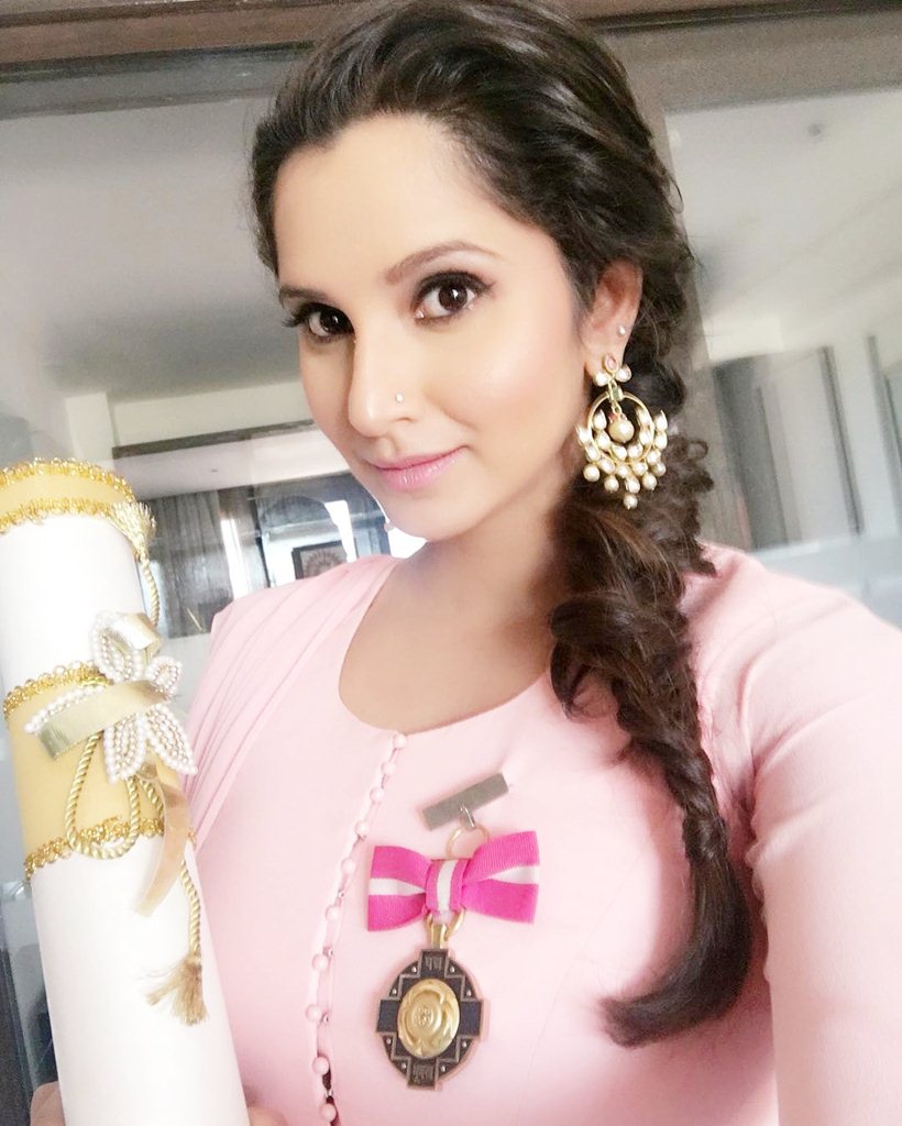 Tennis player Sania Mirza conferred the Padma Bhushan | Sports Gallery News  - The Indian Express