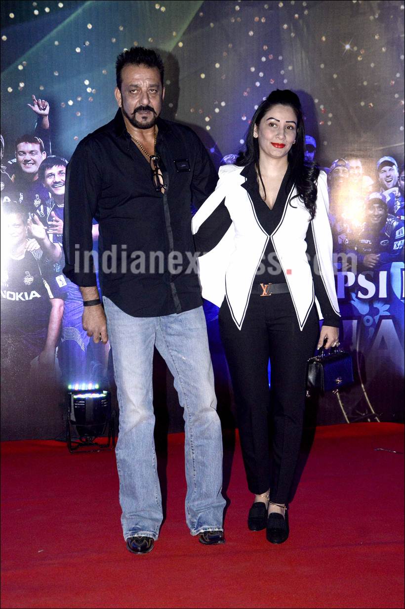 IPL 2016, Preity Zinta, Sanjay Dutt, Sanjay Dutt wife, Manyata Dutt, Geeta Basra, Harbhajan Singh, Geeta Basra Harbhajan Singh, Bhagyashree, Ronit Roy, IPL opening ceremony, IPL opening ceremony pics
