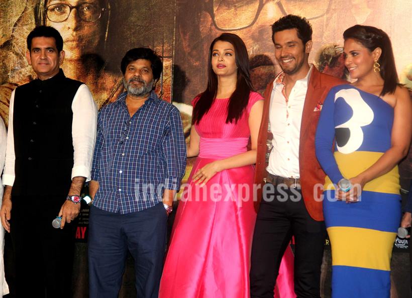 Sarbjit, Sarbjit trailer, Sarbjit trailer launch, Aishwarya Rai Bachchan, Randeep hooda, Richa Chadha, Omung Kumar, Darshan Kumaar, Sarbjit Aishwarya Rai, Sarbjit Randeep Hooda, Sarbjit Richa Chadha, Sarbjit film trailer, Sarbjit trailer launch pics