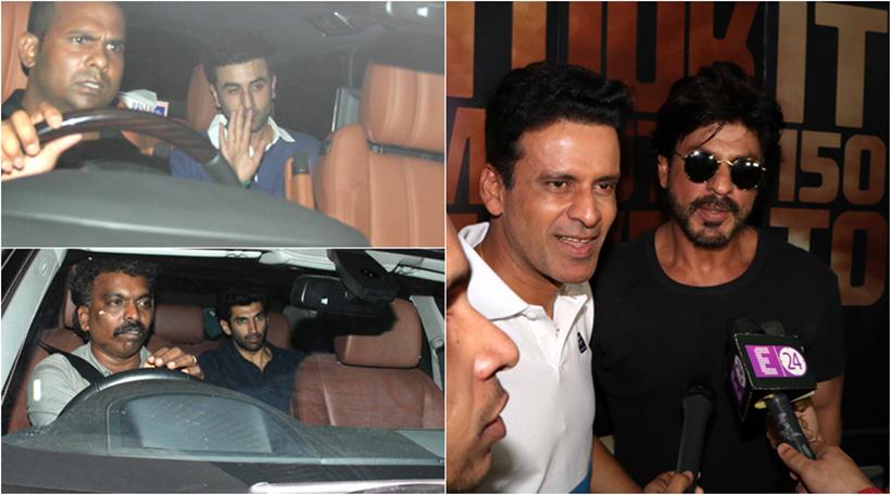 shah rukh khan, manoj bajpayee, srk, traffic, shah rukh khan pics, manoj bajpayee pics, srk manoj bajpayee pics, ranbir kapoor, ranbir, ranbir kapoor pics, aditya roy kapoor, aditya roy kapoor pics, akshay kumar, akshay, akshay kumar pics, entertainment