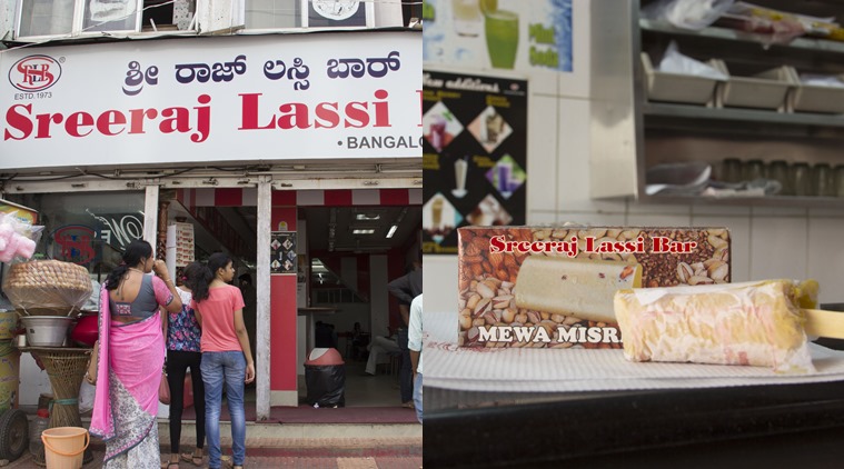 Try the kesar badam and mewa misri kulfi at Sreeraj Lassi Bar. (Photo: Saina Jayapal)