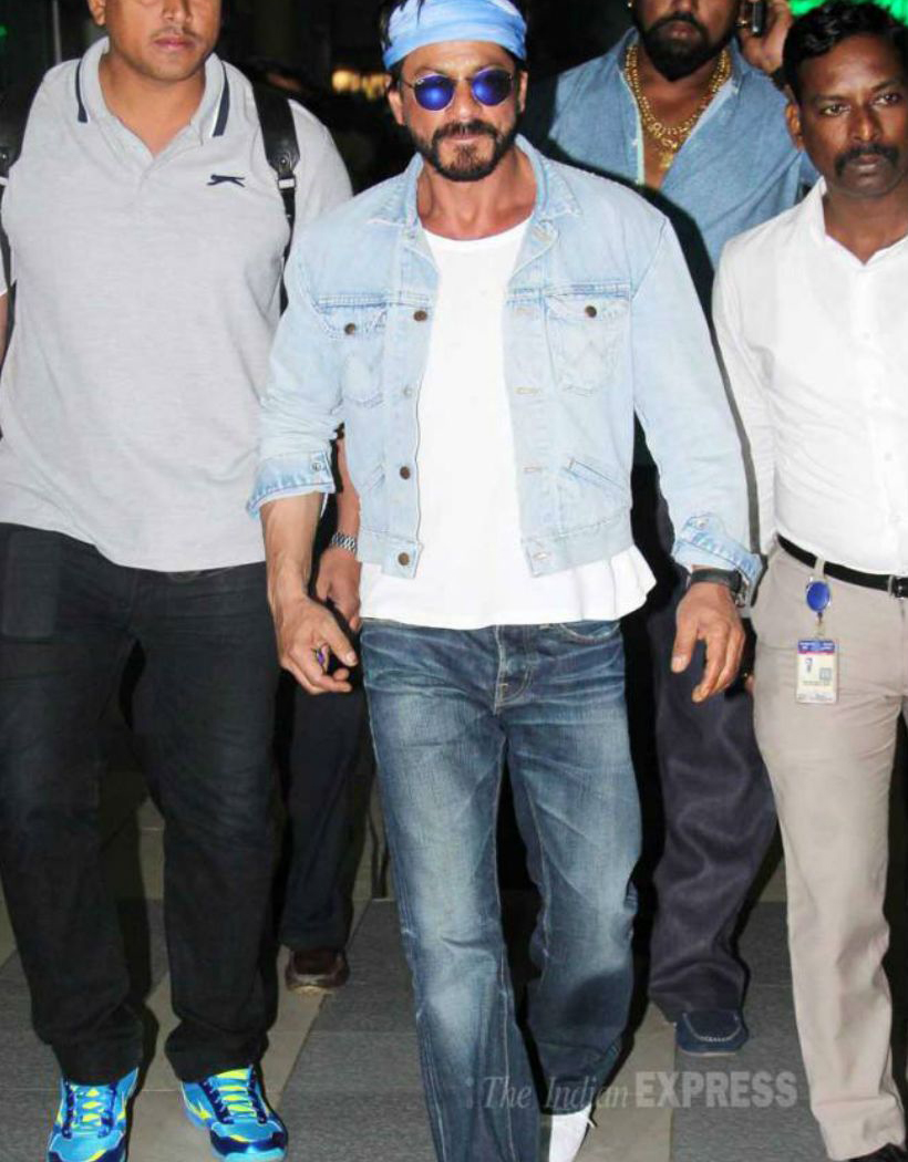 Can we talk about Shah in leather jackets 😋 : r/ShahRukhKhan