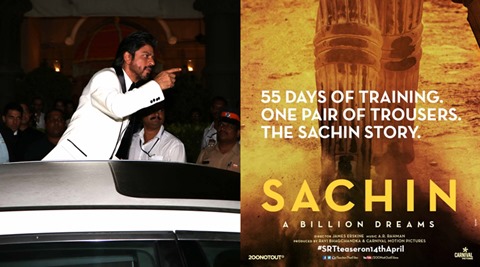 Sachin Rk SRK is keen to watch Sachin Tendulkar in his biopic | Bollywood News ...