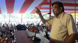 congress, west bengal congressm cpm, surjya kanta mishra, adhir ranjan chowdhury, indian express news, india news