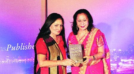 delhi book launch, taveleen singh, columnist tavleen singh, PM modi, modi politics, India Habitat Centre, indian express talk, indian express