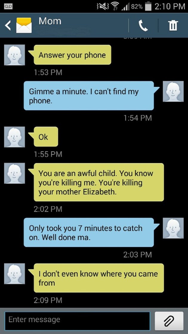 texts from my mom, liz hammett, internet memes, funny texts, hilarious posts