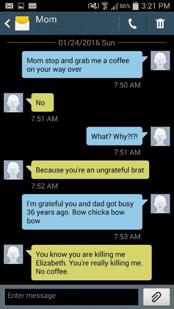 Texts from my mom: Mother-daughter messages that will leave you ROFLing | Trending Gallery News,The Indian Express Texts from my mom: Mother-daughter messages that will leave you ROFLing | Trending Gallery News,The Indian Express