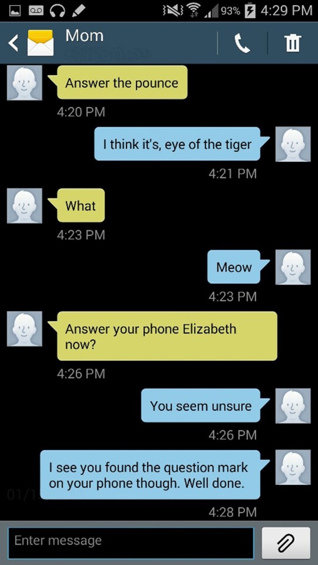 texts from my mom, liz hammett, internet memes, funny texts, hilarious posts