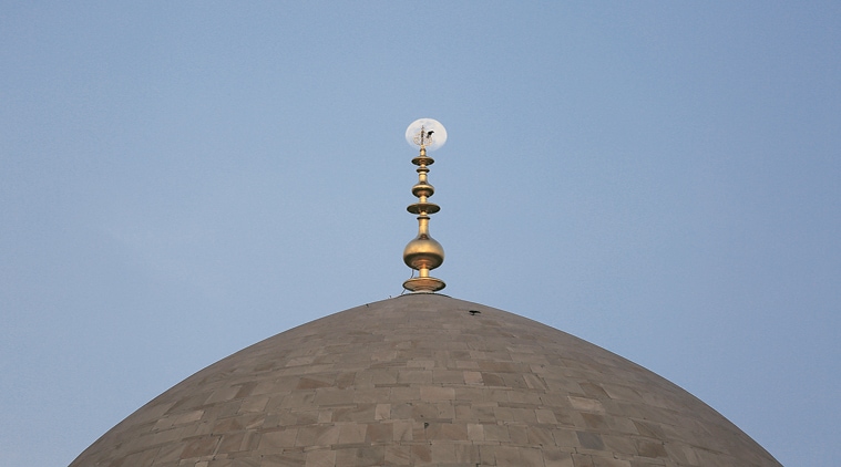 humayun tomb, gold finial, humayun tomb finial, gold finial tomb, delhi news