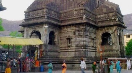 Trimbakeshwar Temple, Trimbakeshwar Temple protests, Trimbakeshwar Temple women, Trimbakeshwar women entry ban, Trimbakeshwar Temple news, maharashtra news, india news, latest news, mumbai news