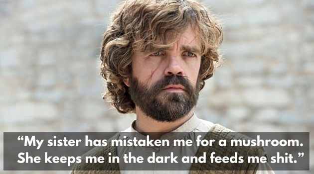 game of thrones, tryion lannister, game of thrones season 6, GOT season 6, stark, lannister, best tyrion lannister quotes