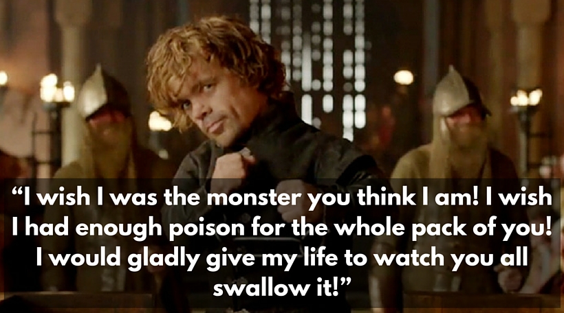 tyrion lannister quotes fuck
