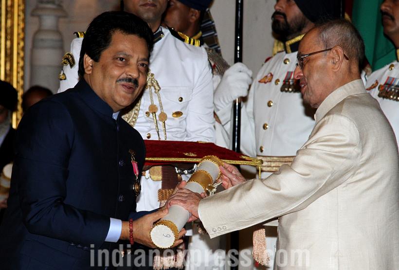 Udit Narayan, Udit Narayan Padma award