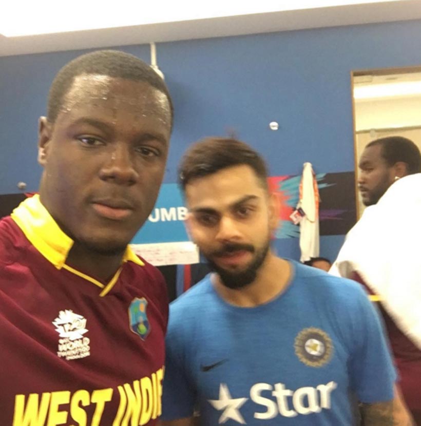 Virat Kohli, MS Dhoni, West Indies dressing room, West Indies Kohli pictures, Chris Gayle, Gayle Kohli, Dhoni Bravo, Cricket News, Cricket