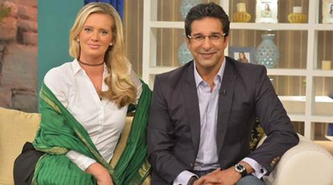 Wasim Akram proposes to wife Shaniera on TV | Television News - The ...