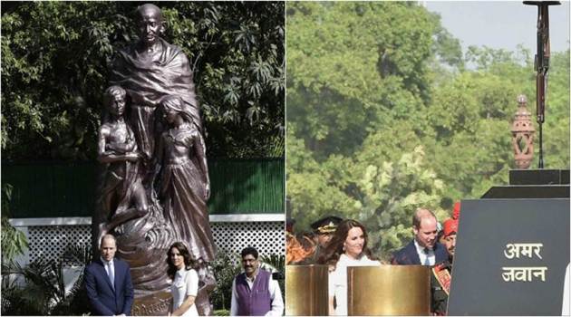 Prince William, Kate Middleton, William Kate, India gate, MAhatma Gandhi, Gandhi Smriti, William Kate India Gate, William Kate Gandhi Smriti, William Kate Mahatma Gandhi, William Kate Delhi, William Kate Delhi pics, Prince William delhi, Kate Middleton Delhi
