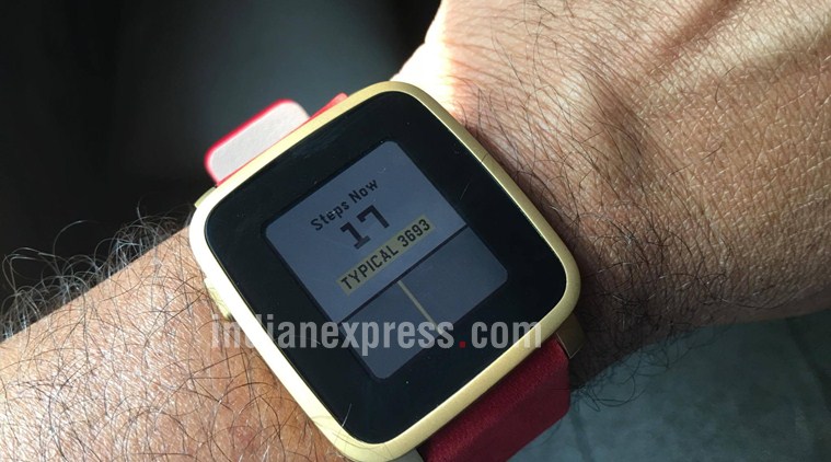 Pebble's UI is as simple as it can get on something that has smart in its names