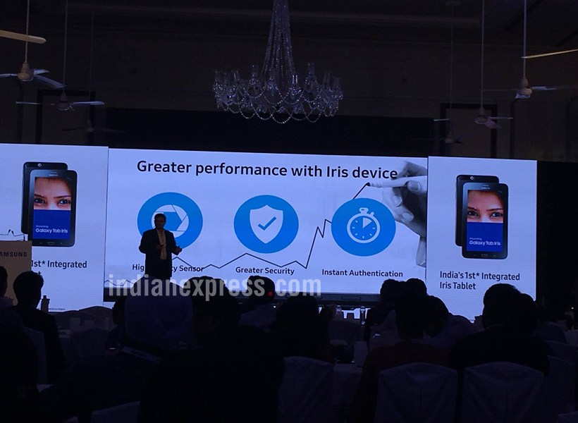 Samsung Tab Iris, Samsung new tablet, Samsung Made in India tablet, Samsung Tab Iris specs,Samsung, Samsung Tab Iris price, Samsung Tab Aadhaar data, tablets, technology, technology news