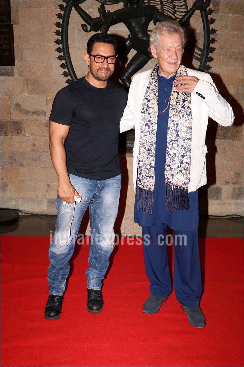 aamir khan, ian mckellen