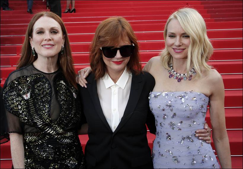 julianne moore, susan sarandon, naomi watts, cannes, cannes 2016