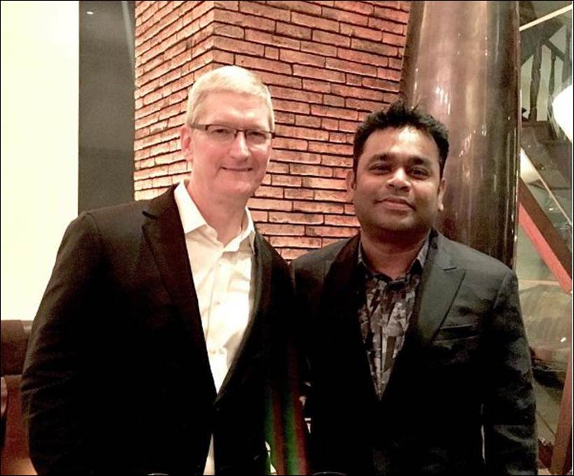 tim cook, ar rahman