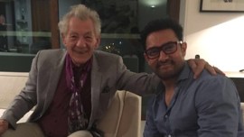 Aamir Khan, Ian McKellen, Ian McKellen aamir, Kiran Rao, MAMI Film Club, Aamir Khan news, Aamir Khan wife, Aamir Khan kiran rao, entertainment news