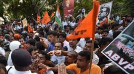 ABVP, ambedkar, DU, Delhi university, deshbandhu college, DU aBVP, Ambedkar seminar, caste system, communist, student politics du