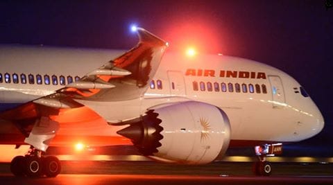 air india cabin bolsa