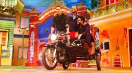 Housefull 3, Housefull 3 cast, Akshay Kumar, Abhishek Bachchan, Riteish Deshmukh, The Kapil Sharma Show, Kapil Sharma, Jacqueline Fernandez, Nargis Fakhri, Lisa Haydon, Chunkey Pandey, Entertainment news